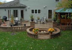 Paver Firepit Fireplace BBQ Installations